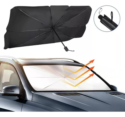 . Coche Parasol Parabrisas Retráctil Protección Cubre Para