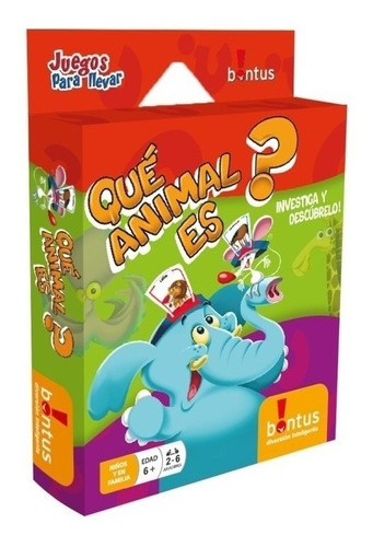 Juego De Mesa Que Animal Es De Bontus ELG 529 El Gato