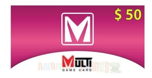 Multi Game Card Código Original Global 5 Dólares