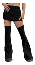 Comprar Mini Falda Calentadores Tiro Bajo Y2k Aesthetic Grunge Punk