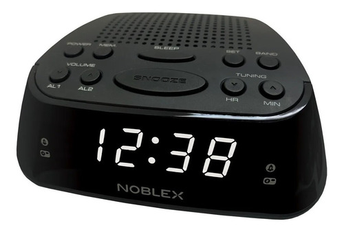 Radio Reloj Fm Am Noblex Rj960 Despertador Alarma 220v