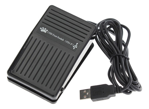 Interruptor De Pedal Único Usb Hid Invólucro De Plástico