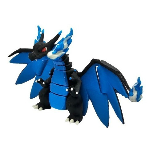 Figuras De Mega Charizard Articulado - Pokémon 