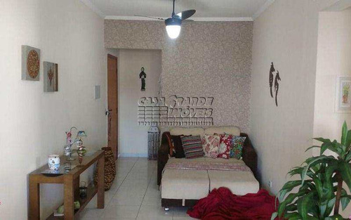 Imagem 2 de 9 de Excelente Apartamento Mobiliado Em Praia Grande, Vila Tupi. - V5638