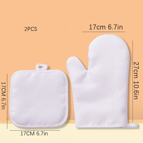 Traje De Guantes Antiescaldaduras, Gruesos, Sólidos, De 4 Pi