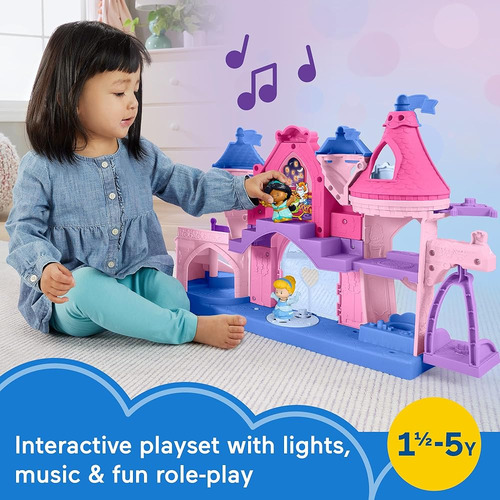 Playset Castillo Danzante Disney Con Luz Y Sonido - Little P
