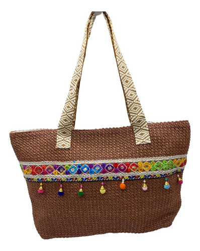 Bolsa De Playa Estilo Tote De Dama