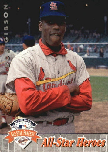 Mlb Bob Gibson / Cardenales De San Luis / Salón Fama 1981