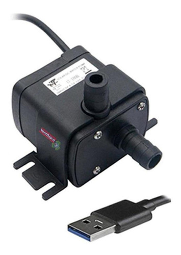 Mini Bombas De Agua, Mxmsu-001, 2.m=72l/hr, 0m=240l/hr, 6w