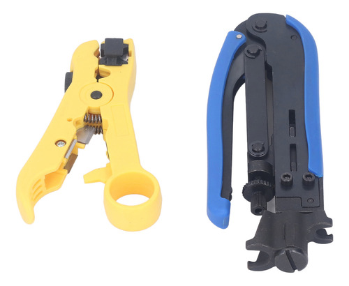 Kit De Herramientas Para Engarzar Cables Coaxiales Para Pela