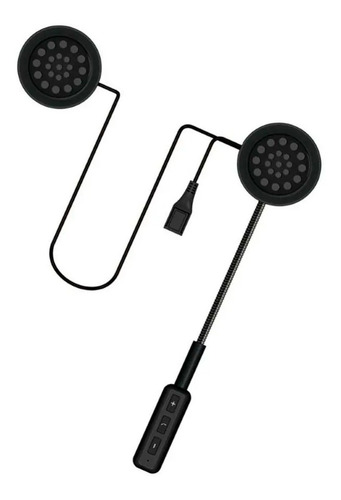 Imagen 2 de 6 de Auricular Bluetooth Casco Moto Micrófono Manos Libres Mh01