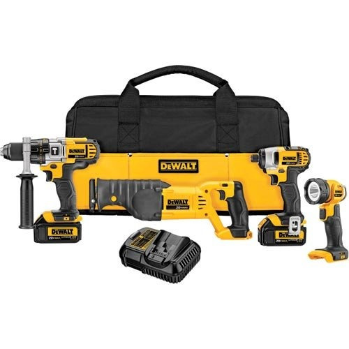 Kit De Dewalt Dck492l2 20v Max Premium 4-herramienta Combo