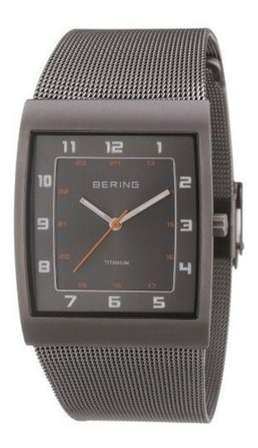 Bering Time 11233077 Reloj De Coleccion De Titanio Para Homb