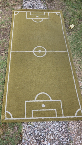 Alfombra De Piso Cancha De Futbol Para Niños 2mx 1excelente!