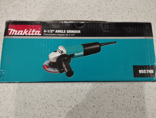 Esmeril 4'' 1/2. Marca Makita.