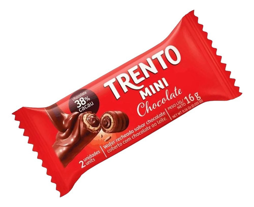 Trento Mini Chocolate Pack X 16un - Cioccolato Tienda Dulce