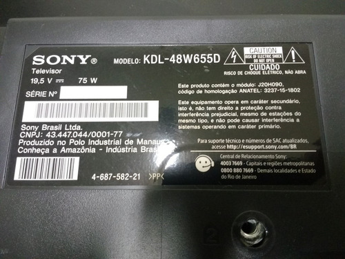 Placa Tuner Sintonizador Varicap Sony Kdl-48w655d Rt243zp