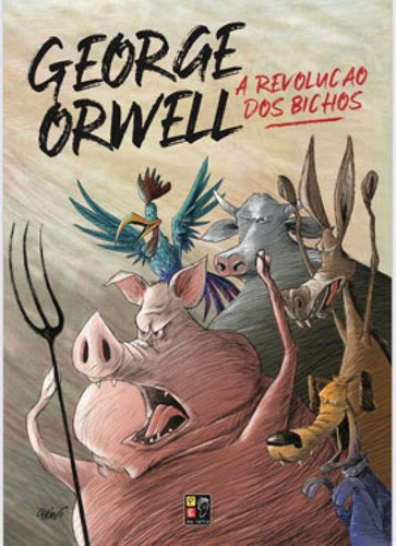 A Revolução Dos Bichos - George Orwell, De Orwell, George. Editora Pe Da Letra **, Capa Mole Em Português