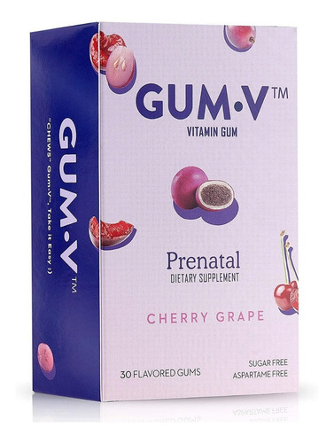 Vitaminas Prenatales Gum-v 30 Gms - Unidad a $7700