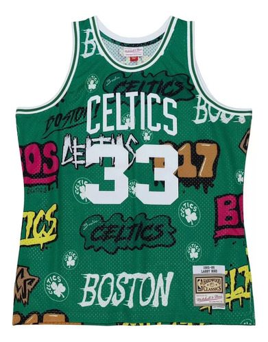 Regata Mitchell & Ness Boston Celtics 1985-86 Larry Bird