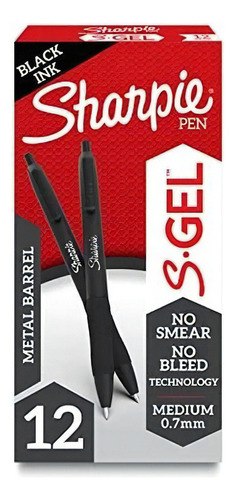 Sharpie S-gel, Bolígrafos De Gel, Elegante Barril De Metal