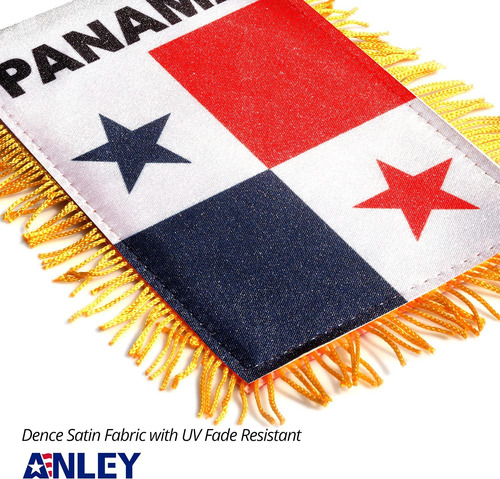 Anley Window Hanging Flag With Fringe, 10x15cm Aj