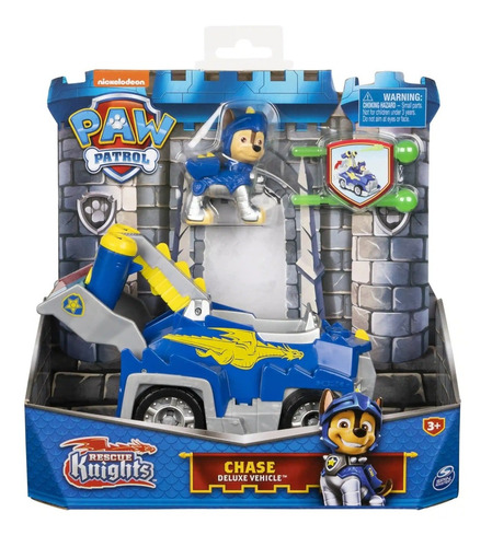 Paw Patrol Chase Vehículo Con Figura Y Accesorios 16776rkc