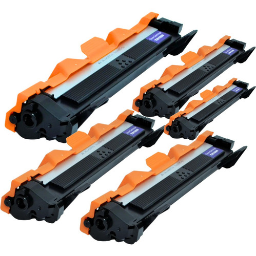 5x Toner Tn1060 Brother Dcp-1512 Dcp 1617 Hl 1202 Compativel Tinta Preto