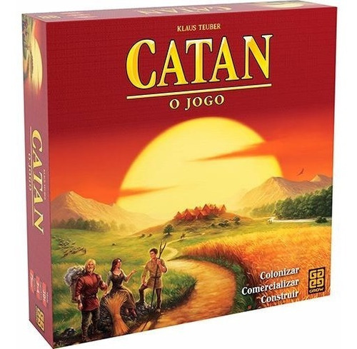 Jogo De Tabuleiro Colonizadores De Catan Grow