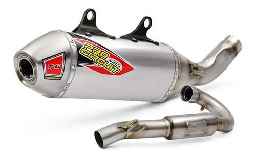 Escape Pro Circuit T-6 Stainless System Full Ktm Husq Gas 