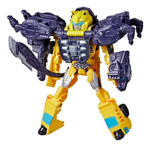 Bonecos Transformers Trf7 Bumblebee E Snarlsaber Hasbro