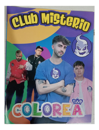 Fede Luca Ivan Club Misterio Paq 30 Libros Iluminar Colorear