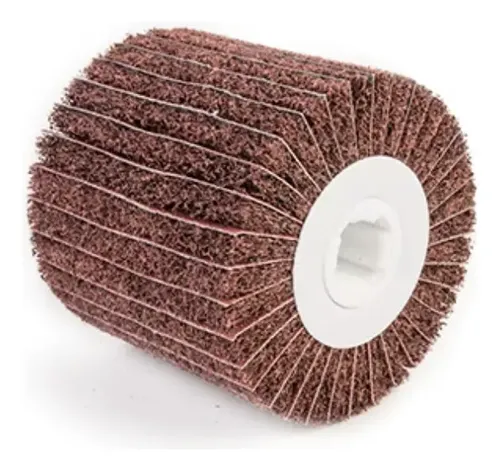 Lamellen-Schleifvlies – 100x100x19 Mm, Für Satinieren & Entfernen Von Oxidation, Kompatibel Mit Flex, Metabo Etc.
