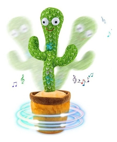 Cactus Bailarín Peluche Canta