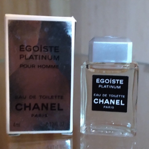 Miniatura Colección Perfum Egoiste Platinum Chanel 4ml Vinta