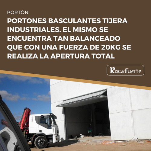 Imagen 7 de 10 de Portones Levadizos Automáticos De Hierro Y Madera