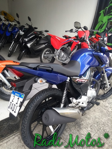 Imagem 21 de 25 de Honda Cg 160 Fan 0km Azul