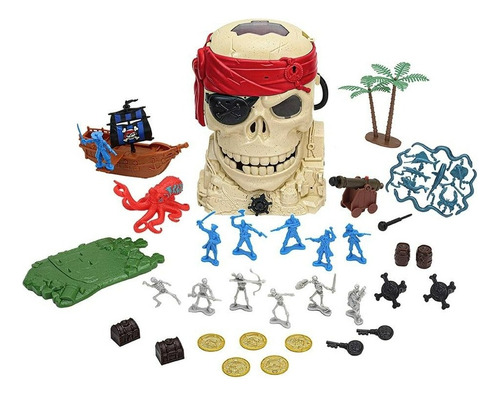 Calavera Del Tesoro Adventure Force 45 Piezas