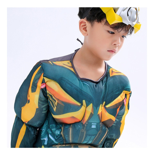 Fwefww Disfraz De Cosplay Transformers Bumblebee Halloween N