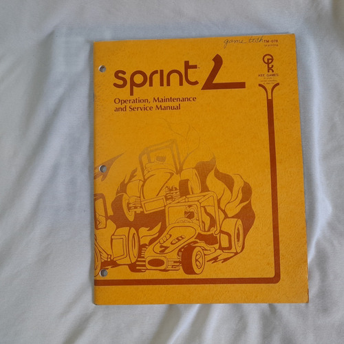 Imagen 6 de 8 de Lote 5 Manuales Atari. Super Bug,canyon Bomber, Sprint