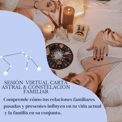 Carta Astral +sesión Virtual 1hora En Vivo