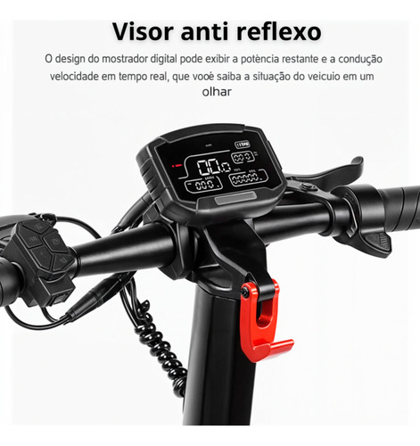 Patinete Elétrico Resistente Chuva G9 Pro Inow 55km 800w