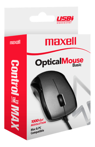 347005 - Mouse Maxell Mowr-101 Optical Blk