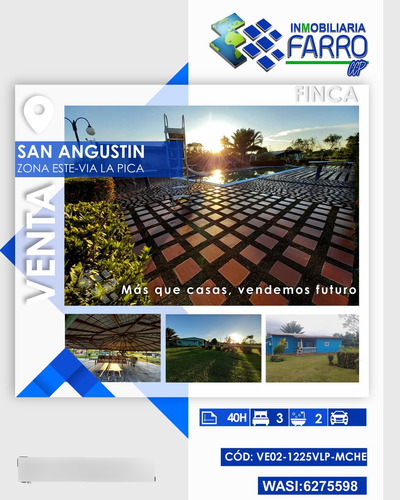 Imagen 1 de 9 de Se Vende Hato En San Agustin De La Pica Ve02-1225vlp-mche