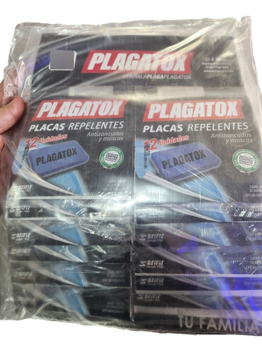 Plaquitas Plagatox Originales Repelente Zancudo 36 Repuesto