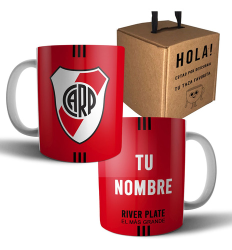 Taza Cerámica Personalizada - River Plate