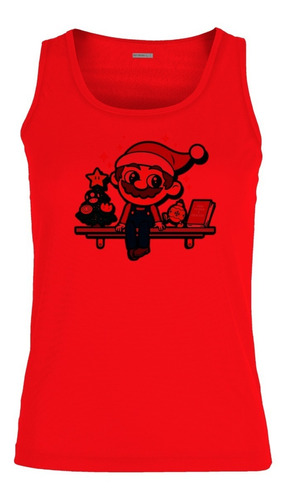 Camiseta Esqueleto Mario Navidad Video Juego Hombre Isk