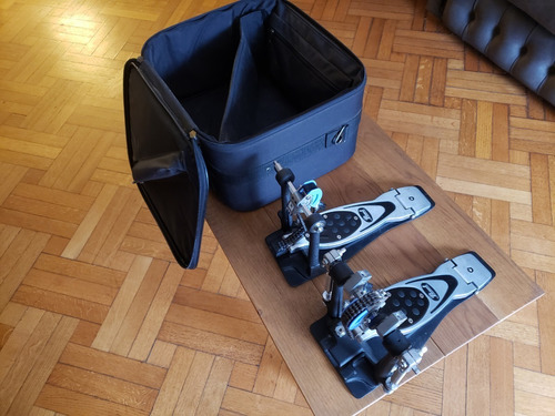 Doble Pedal De Bombo Pearl P-2002c Eliminator Pshift Estuche
