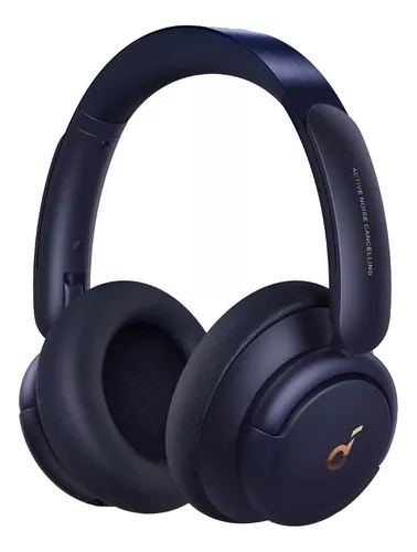 Audífonos gamer inalámbricos Soundcore Life Series Life Q30 A3028 midnight  blue con luz LED