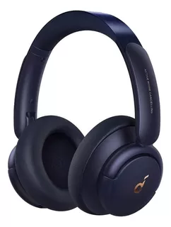 Audífonos gamer inalámbricos Soundcore Life Series Life Q30 A3028 midnight blue con luz LED